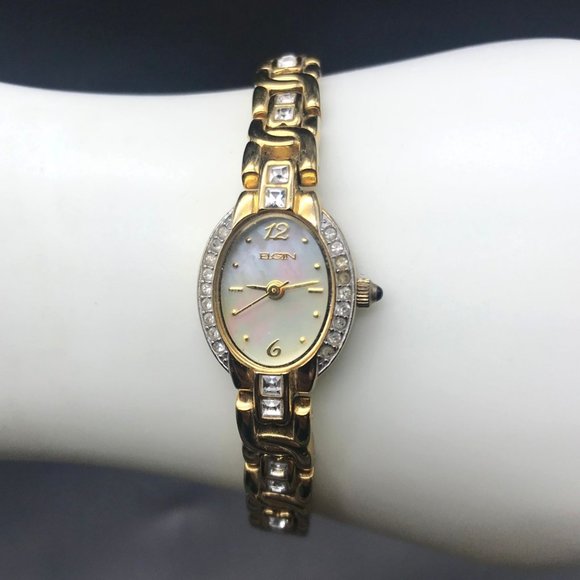 Elgin Accessories Vintage Elgin Ladies Watch Gold Toned Quartz